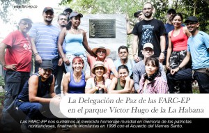 Las-FARC-EP-en-el-parque-Victor-Hugo-de-La-Habana-